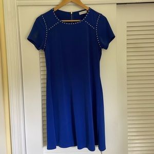 Calvin Klein Royal Blue Dress